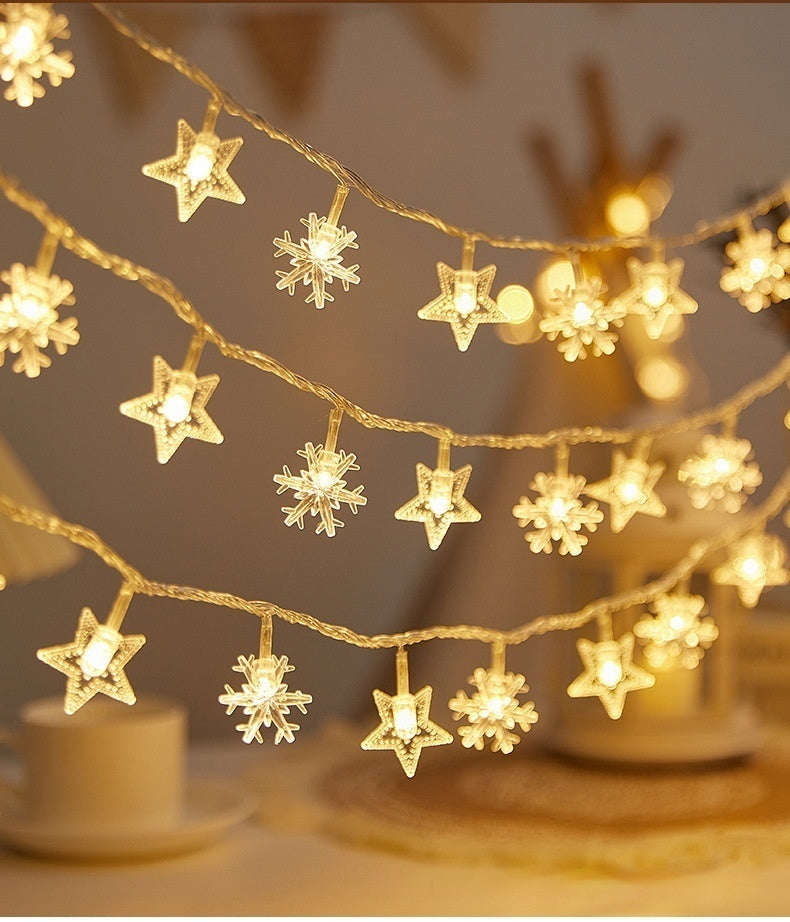 Solcellsdriven dekorationsbelysning för utomhusbruk