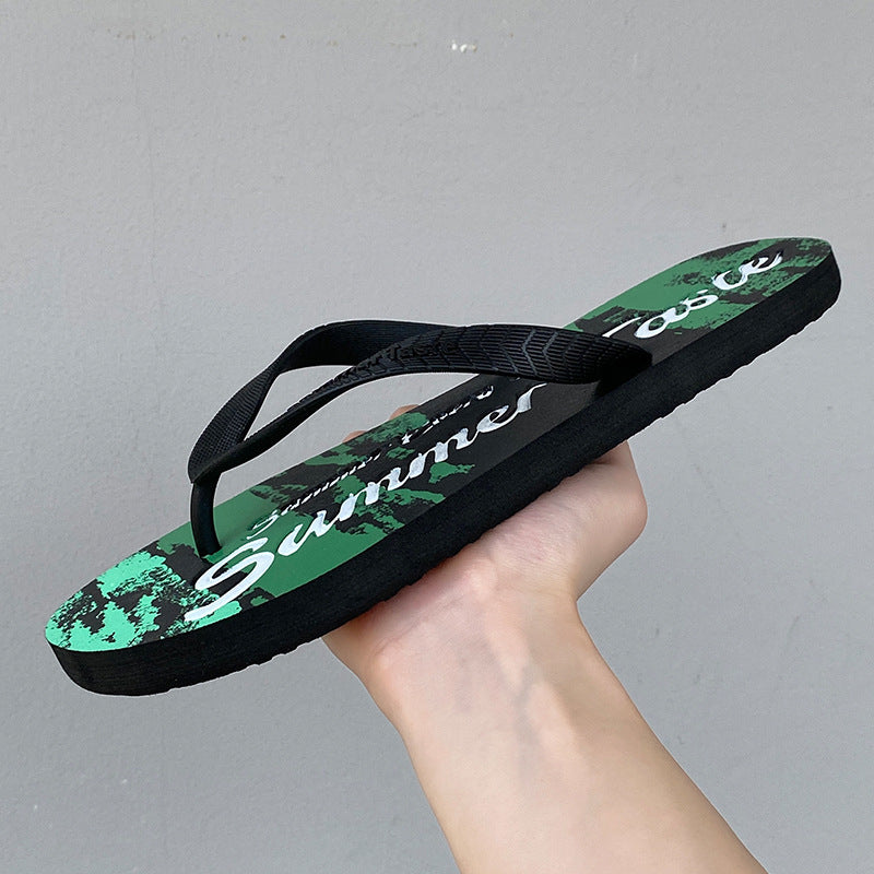 Chanclas antideslizantes de moda para hombre con personalidad