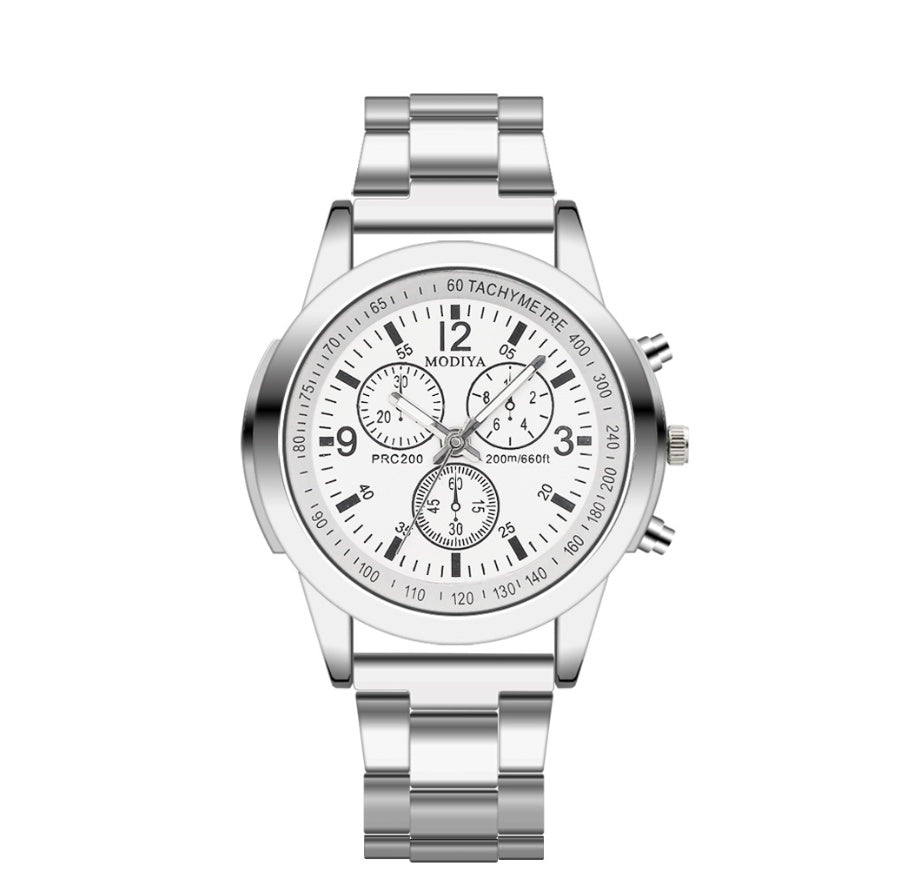 Blu-ray Gift-klocka med stålband