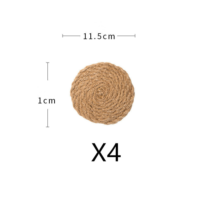 Kitchen table anti-scald heat insulation pad coaster plate mat