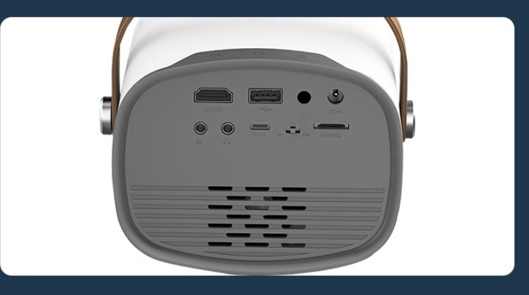 Hem Mobiltelefon Projektor LED Bärbar Miniatyr