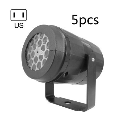 Projecteur LED flocon de neige de Noël – éclairage extérieur et intérieur pour Noël et les fêtes