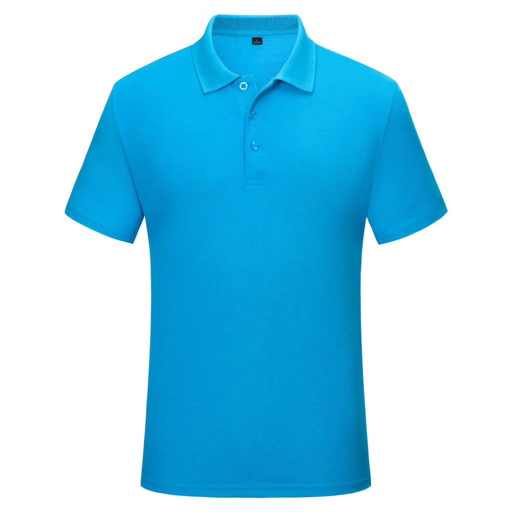 Polo social fina para escritório e uniformes, cor sólida