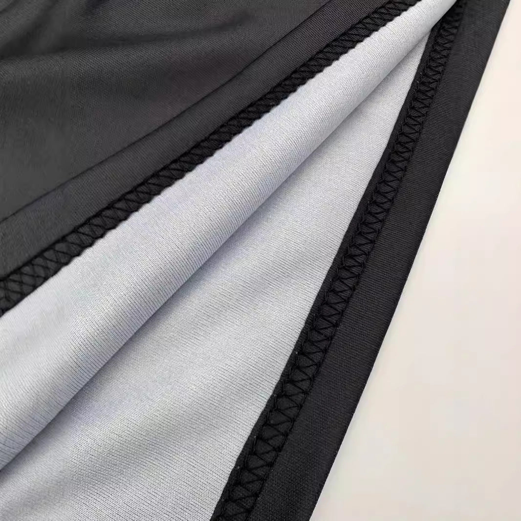 Polo deportivo de manga larga con cremallera para hombre