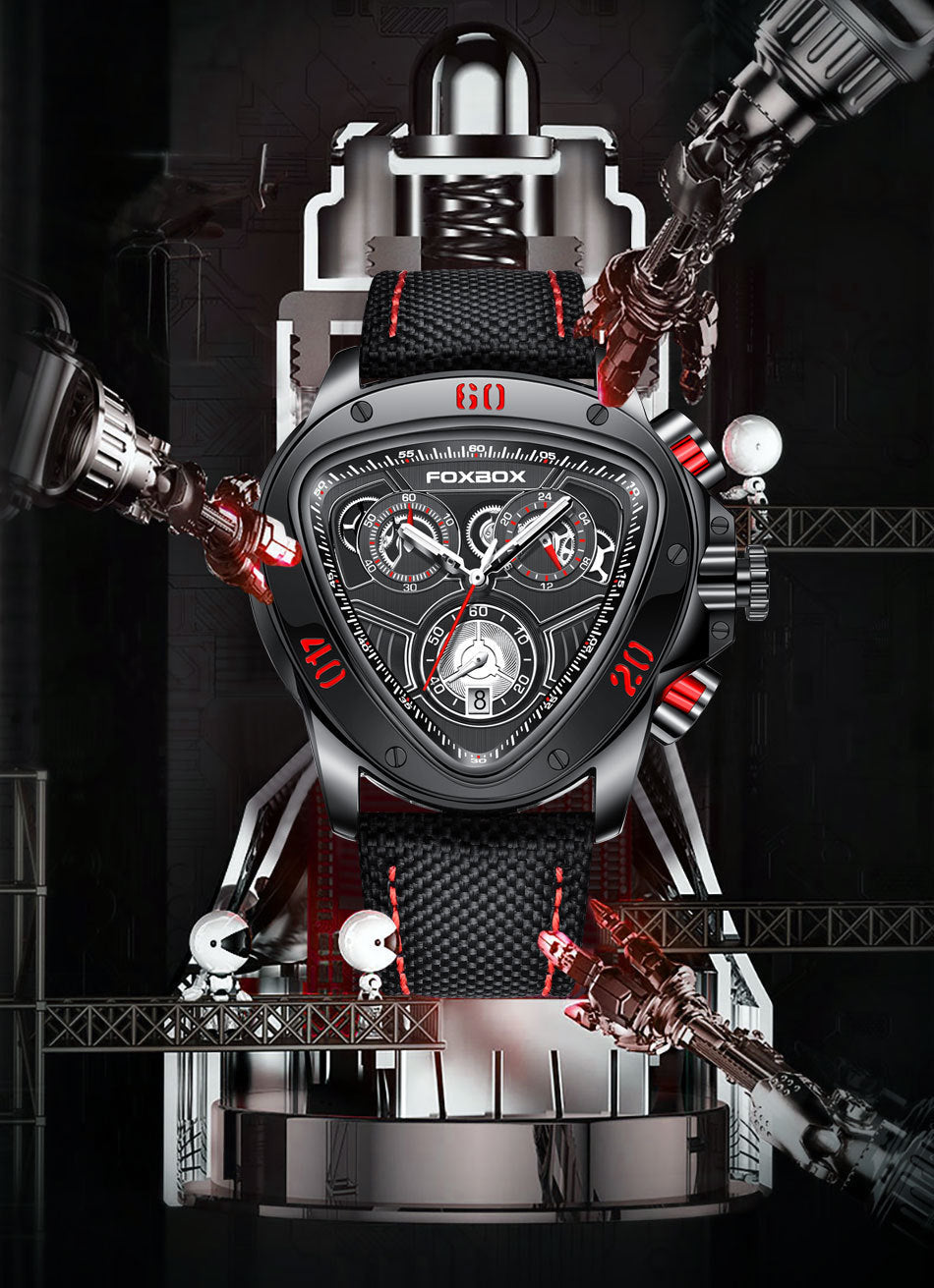 En unik och stilfull herrklocka med karakteristiskt orminspirerat designuttryck