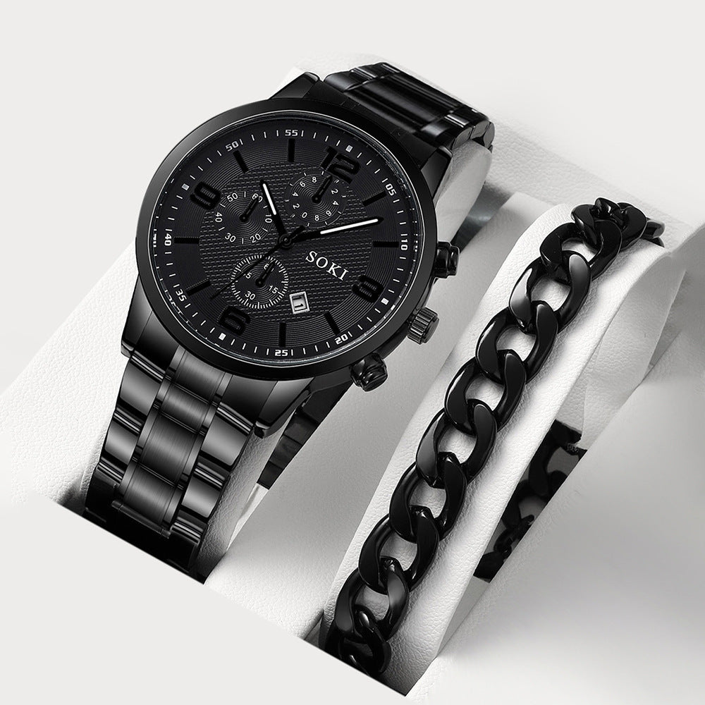 Herrklocka i affärsstil – tidlös och stilren design