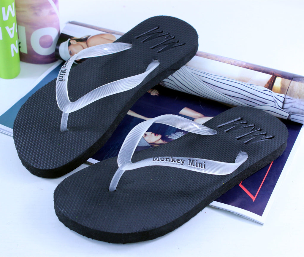 Sandalias brillantes para enamorados en verano