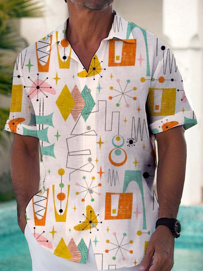 Camisa estampada para hombre