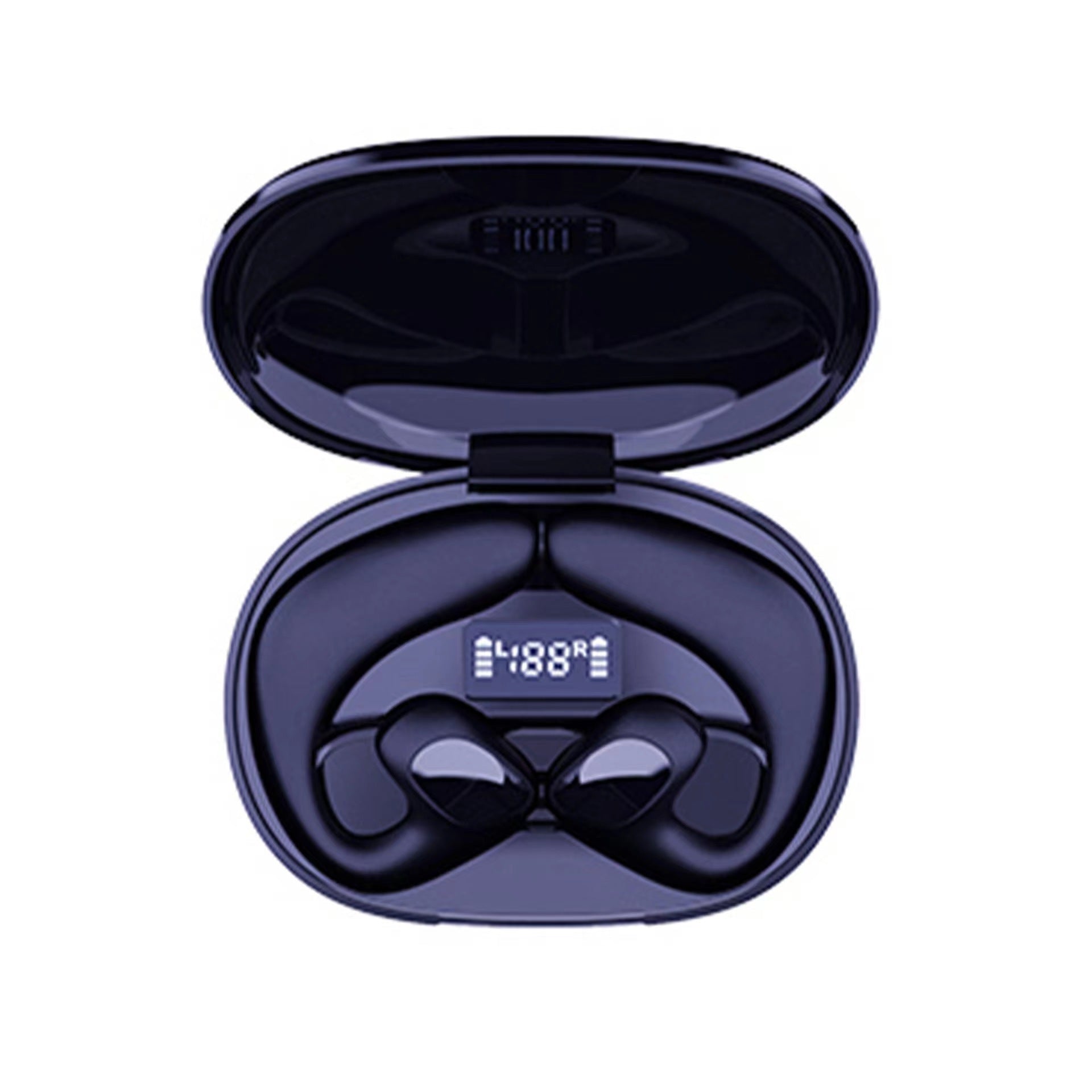 TWS Sportledningshörlurar Bluetooth-headset Extern benledningseffektdisplay