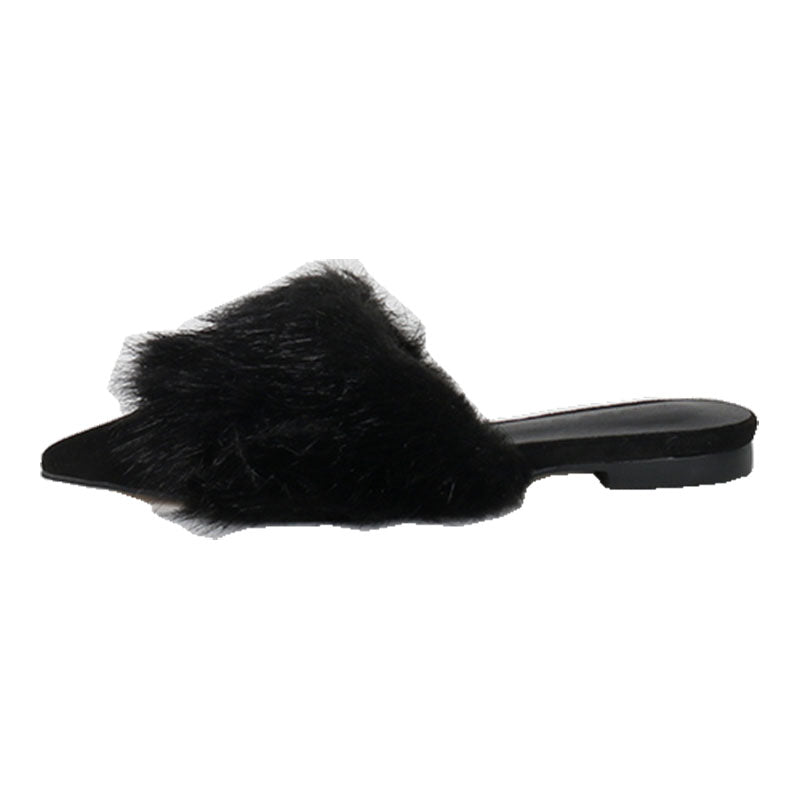 Fleece-Hausschuhe Mit Flacher Sohle KOSTENLOSER VERSAND