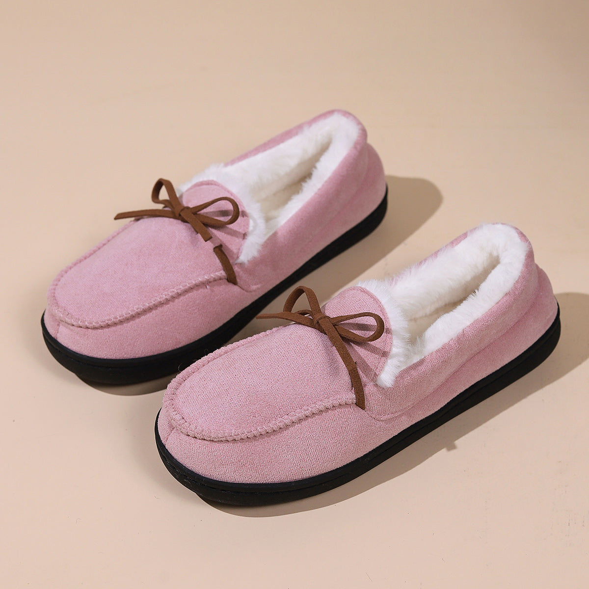 Zapatos de algodón para casa, cálidos y cómodos para otoño e invierno Gommino