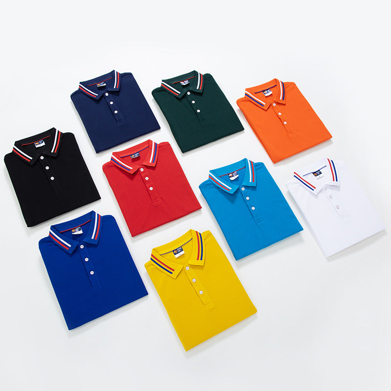 Polo de hombre personalizado de algodón puro, estilo elegante