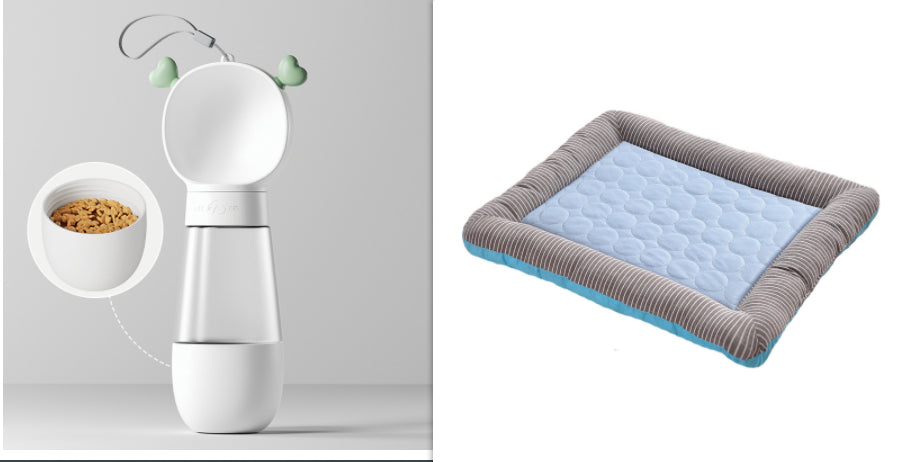 Denna svalkande kudde för husdjur är tillverkad av högteknologiskt kylande tyg 