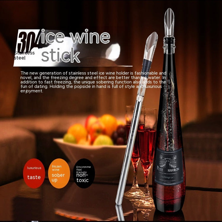 Wine Popsicle Cooler Stainless Steel