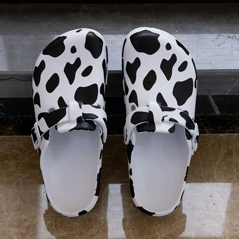 Zapatos creativos de enfermera con dibujos animados para mujer
