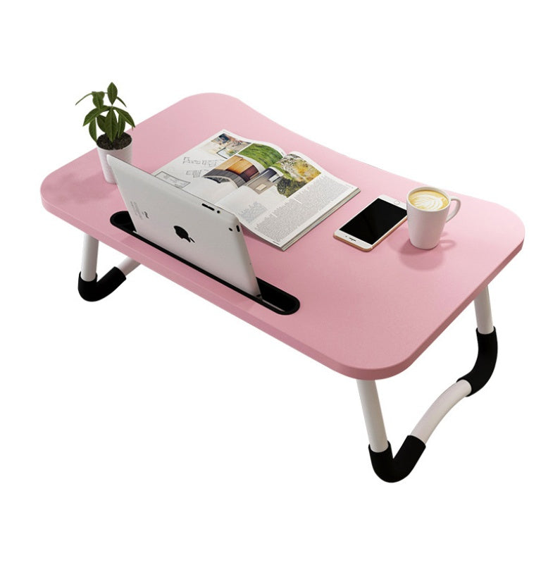 Notebook folding computer table