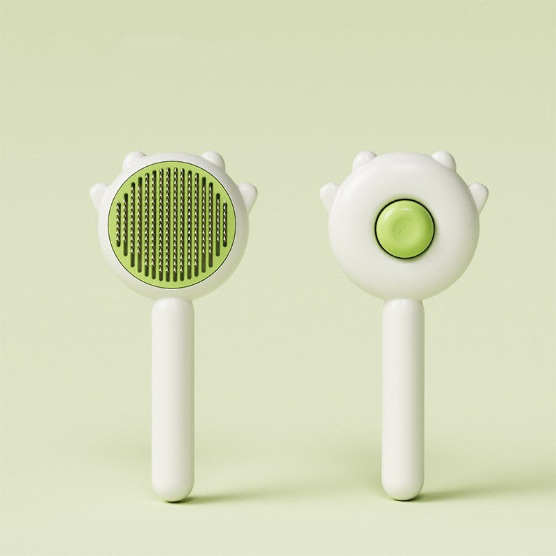 Denna pälsborste för husdjur är framtagen för regelbunden vård av hundar och katter.