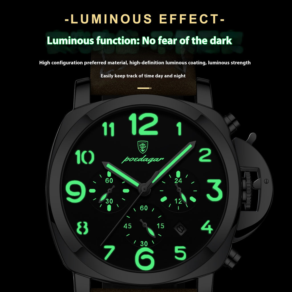 En stilren herrklocka med sportig känsla