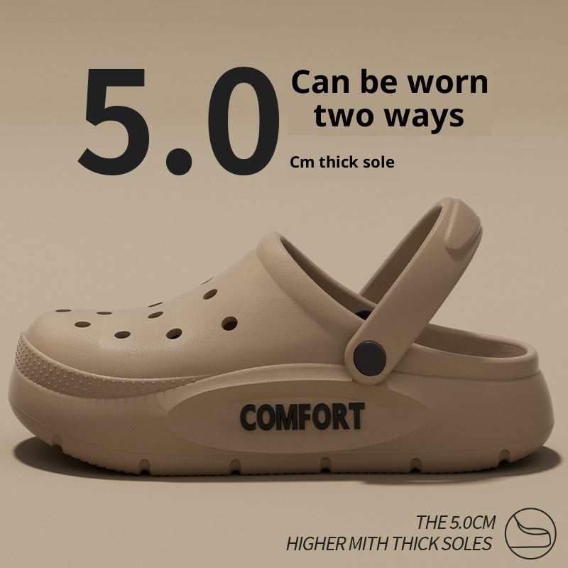 Herren-Perforationsschuhe für den Sommer im Freien mit gepolstertem Trittgefühl