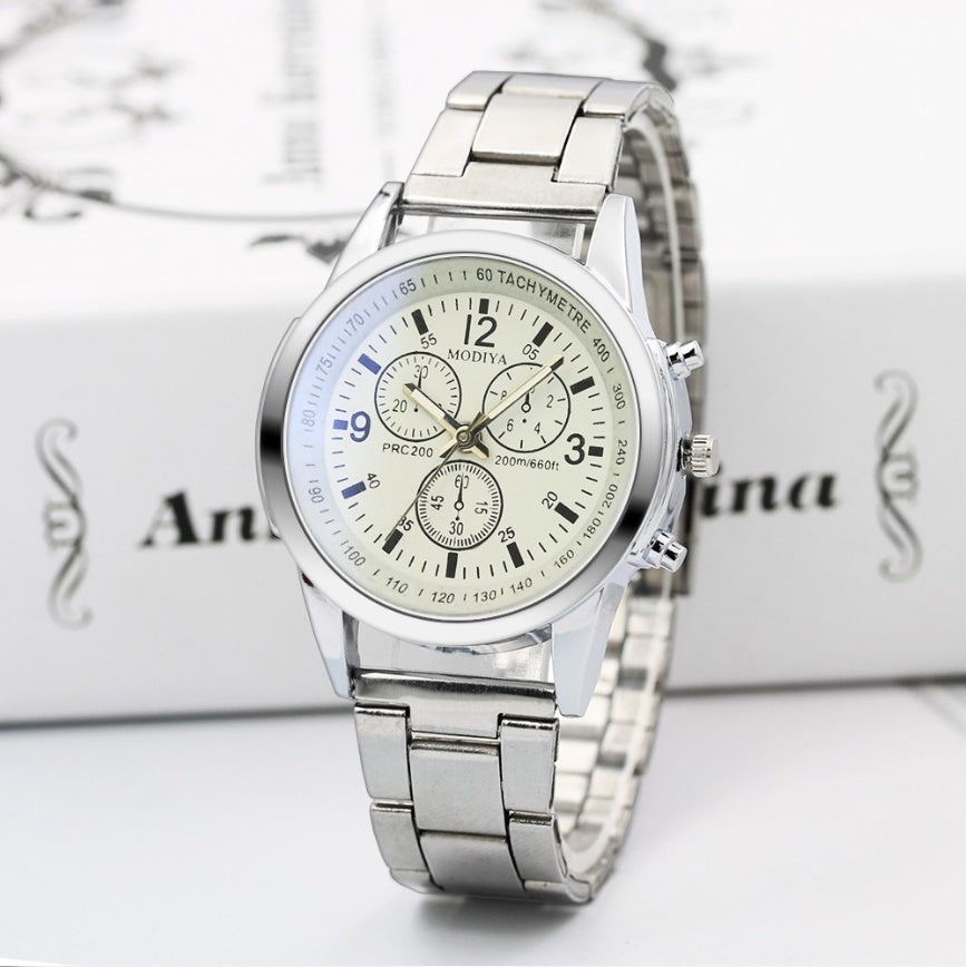 Blu-ray Gift-klocka med stålband