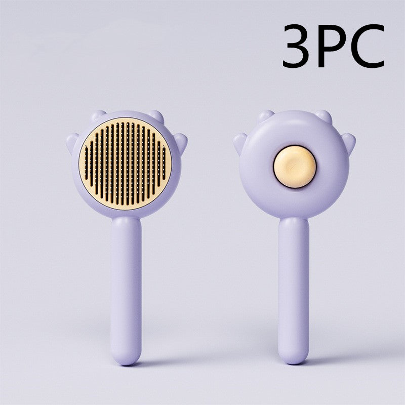 Denna pälsborste för husdjur är framtagen för regelbunden vård av hundar och katter.