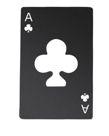 Beer Opener Creative Stainless Steel  Of Spades Playing Card