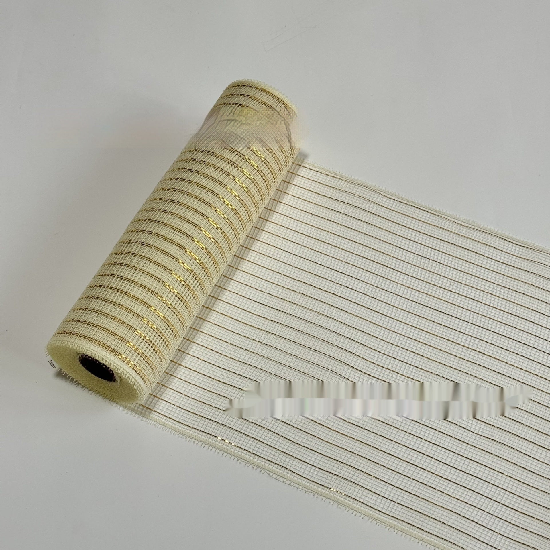 Julgransdekoration Sidenband Färgade band Julscenlayout Nät Rosett Hänge Garnremsa