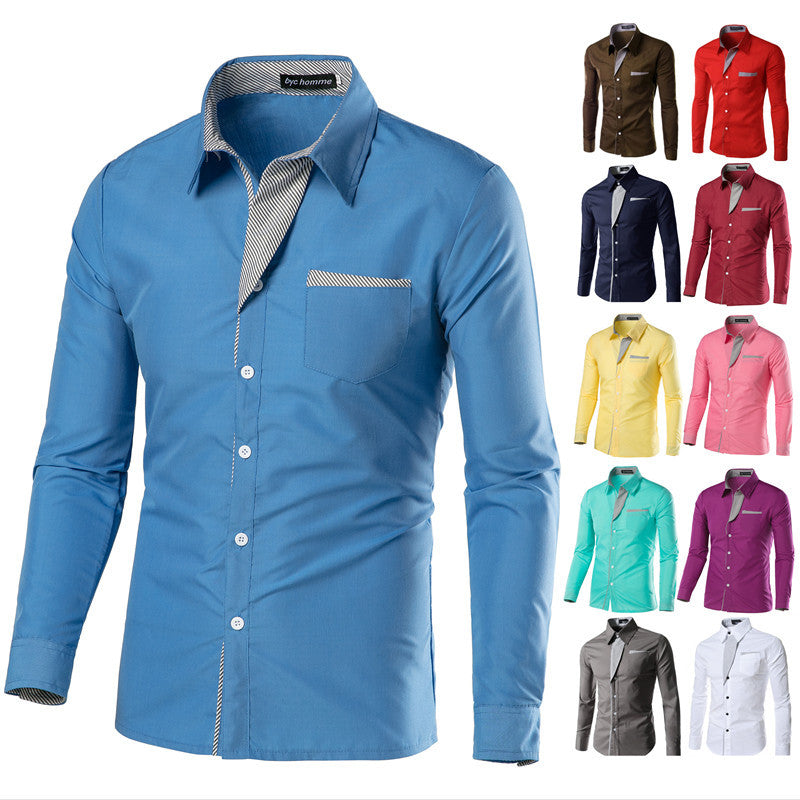 Camisa de manga larga para hombre