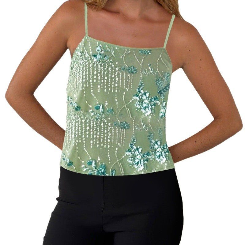 Dopamina top bandeau sin mangas de color para mujer