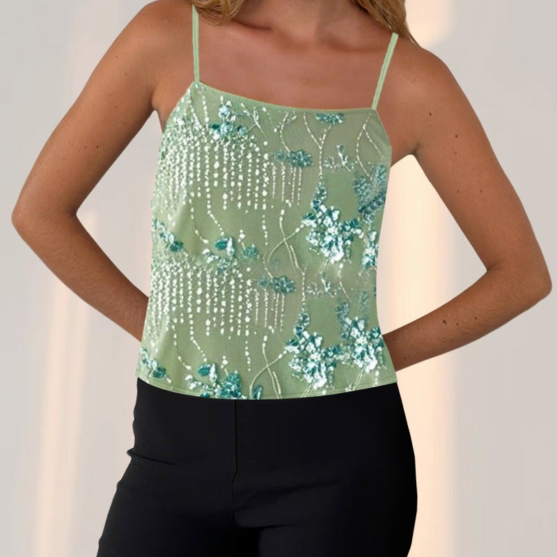 Dopamina top bandeau sin mangas de color para mujer