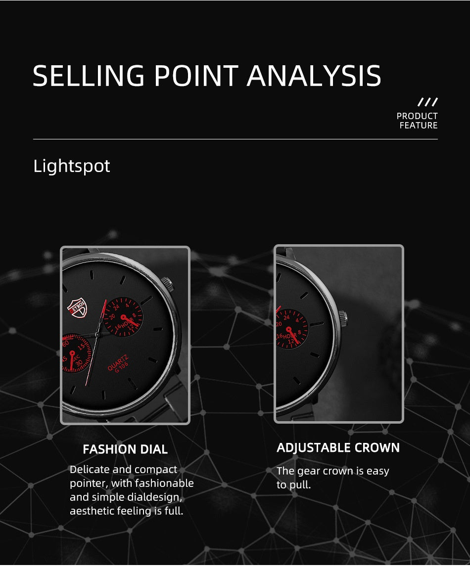 En modern och mångfunktionell herrklocka i sportig design