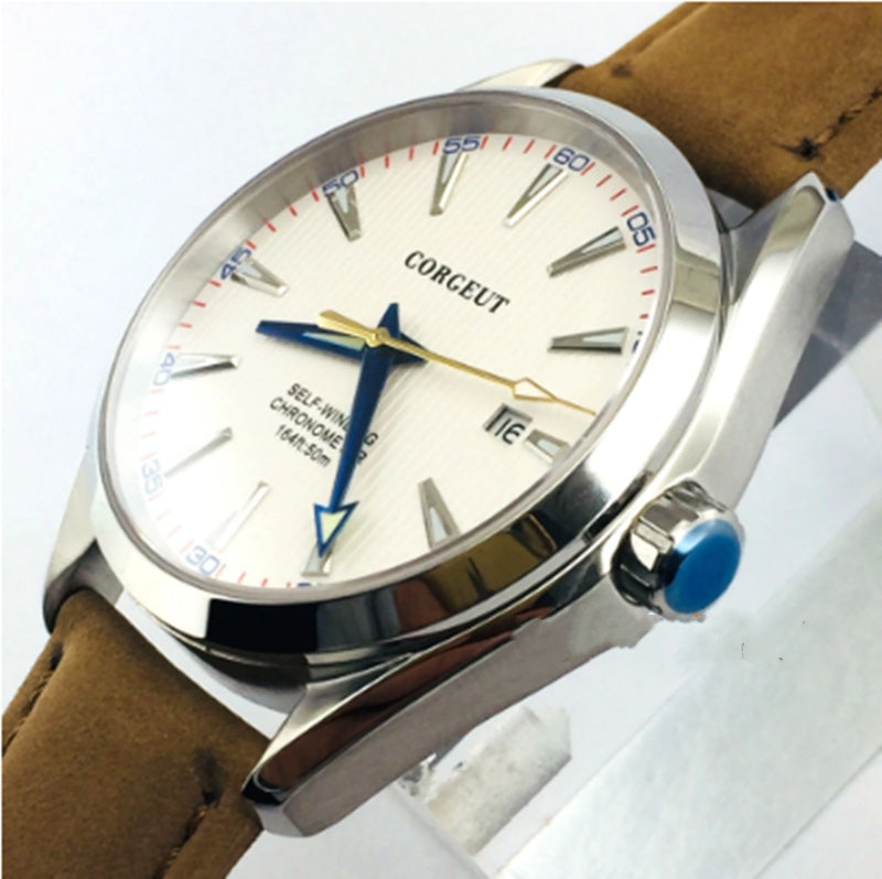 En elegant automatisk mekanisk herrklocka