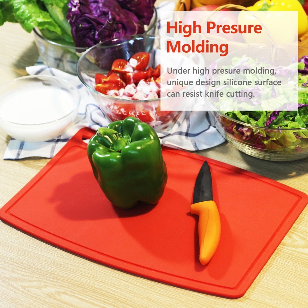 Silicone chopping board cutting board household