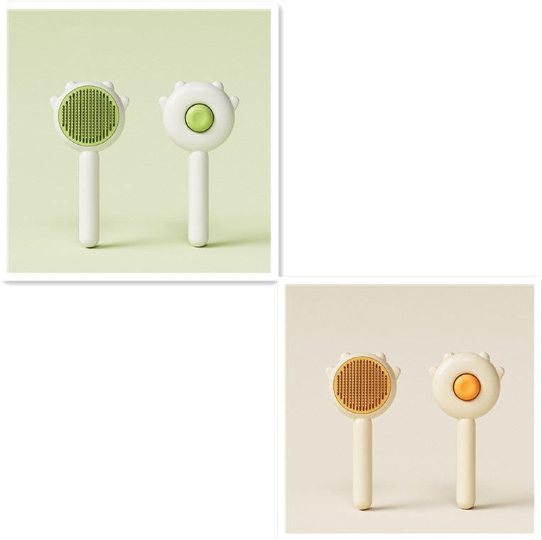 Denna pälsborste för husdjur är framtagen för regelbunden vård av hundar och katter.