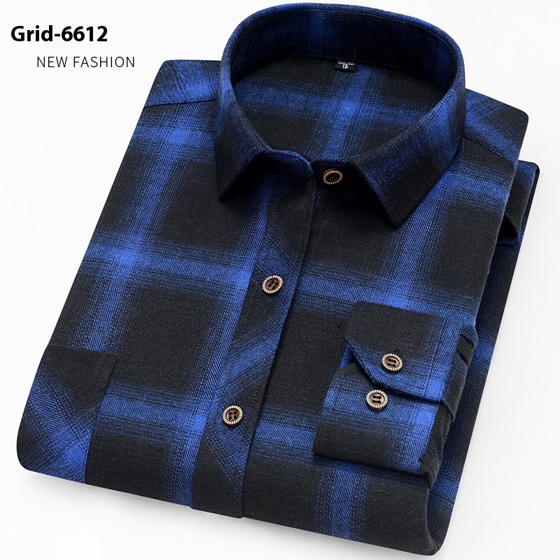 Chaqueta-camisa de moda, fácil de combinar, para hombre