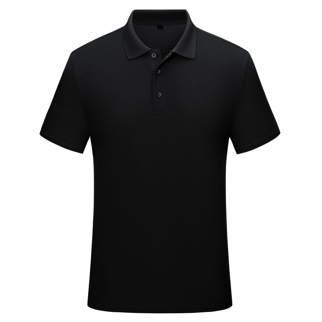 Polo social fina para escritório e uniformes, cor sólida