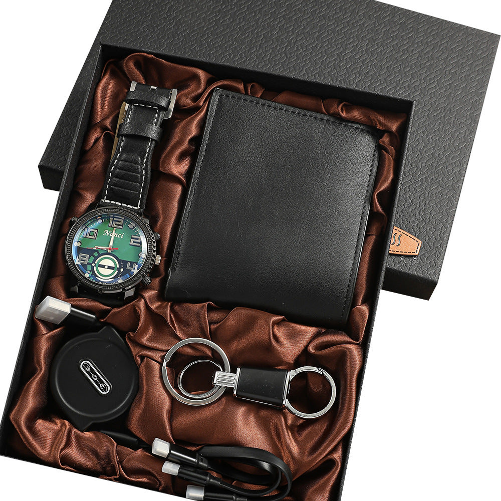 Herrklocka i businessstil – presentset i box