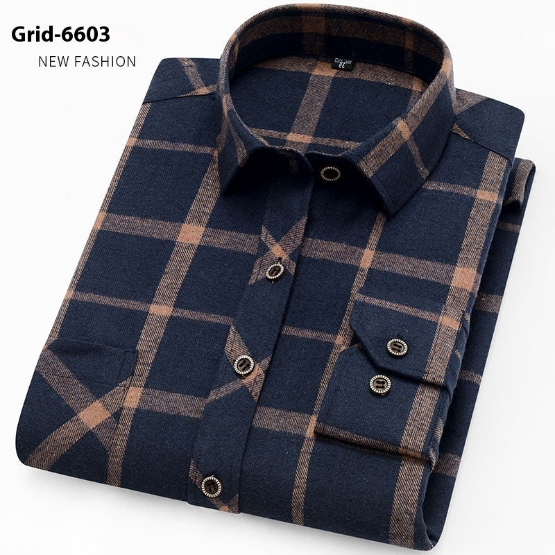 Chaqueta-camisa de moda, fácil de combinar, para hombre