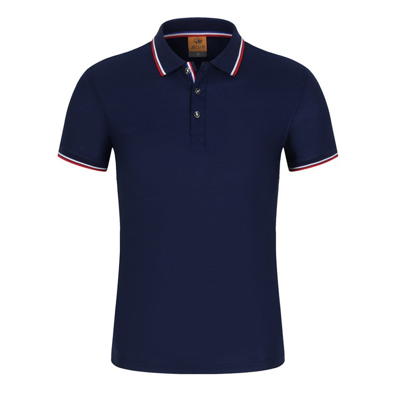 Summer Lapels Short-sleeved POLO T-shirt