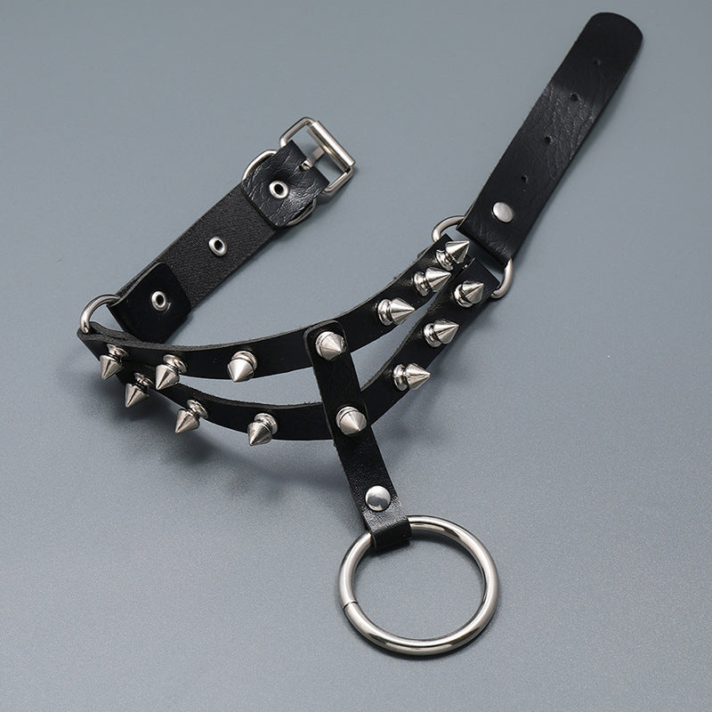 Leather Necklace Simple Women's Neck Chain