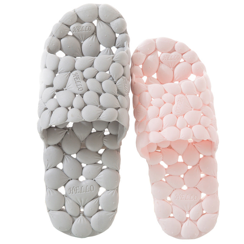 Sandalias y pantuflas con drenaje para baño, hogar y uso interior, para mujer y hombre