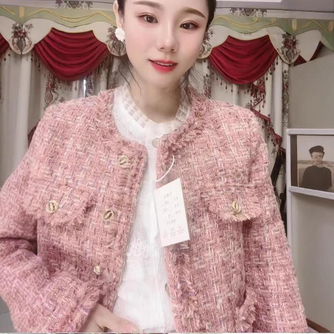 Small Fragrance Style Cotton-lined Women's Jacket