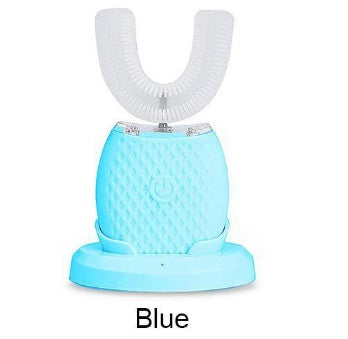 Smart elektrisk tandborste USB-laddningsbar U-formad tand