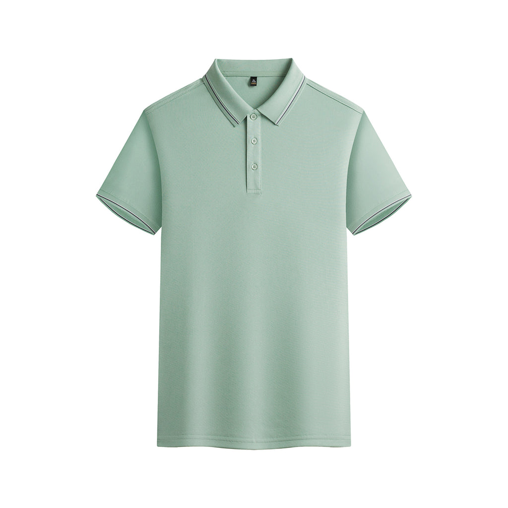 Polo De Manga Corta Fresco Y De Secado Rápido Para Verano