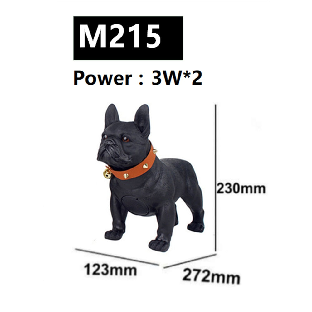 Ny Bluetooth-högtalare Helkroppshund Kreativ Gåva Tecknad FM-radio Skrivbordsljud