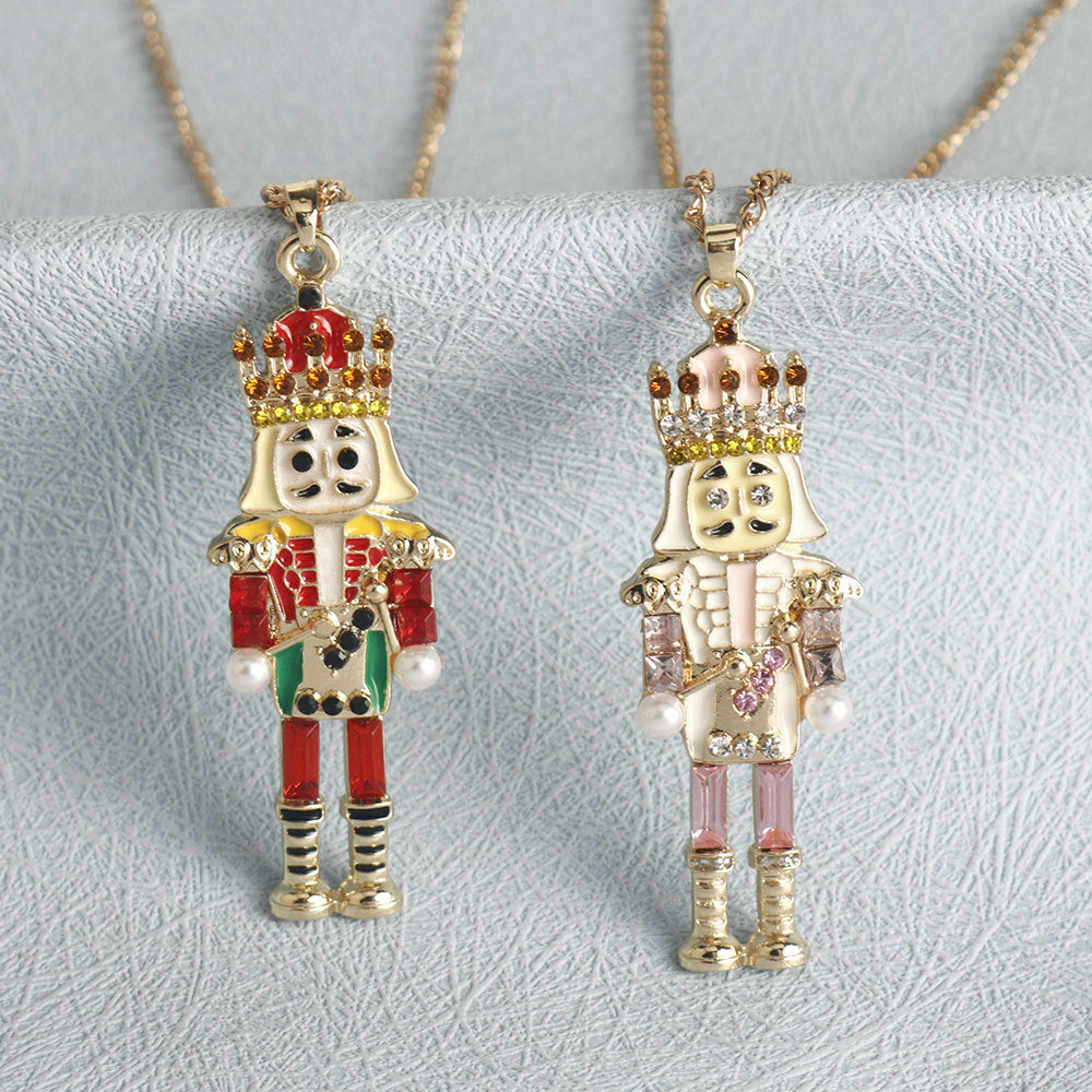Fashion Nutcracker Necklace Creative Personality Exaggerated Necklace