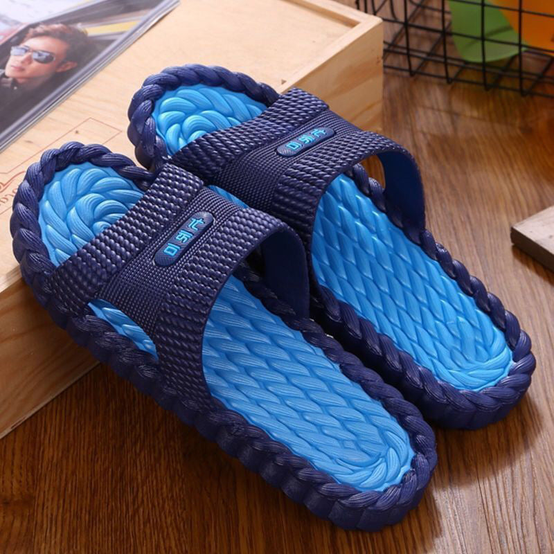Zapatillas de casa antideslizantes desodorantes con masaje