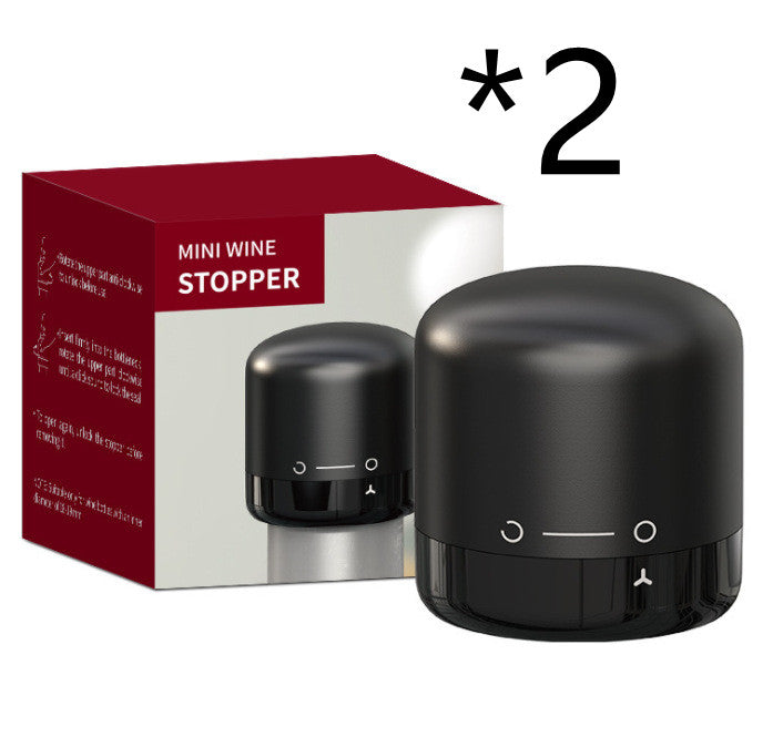 Tapón de silicona para botella de vino tinto al vacío, sellado al vacío, para mantener la frescura, herramientas de bar