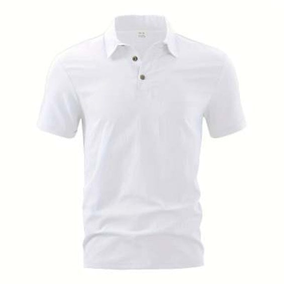 Casual Top Embroidered Lapel Young And Middle-aged T-shirt