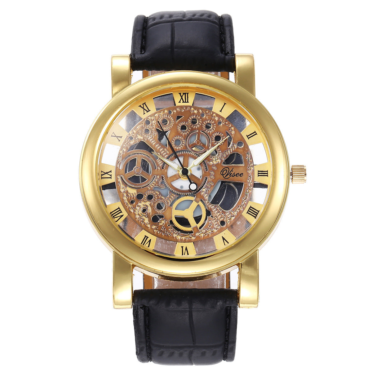 Herrset med stor urtavleklocka, glasögon och plånbok – affärsinspirerad presentlåda